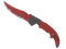 ★ Falchion Knife | Crimson Web (Well-Worn)