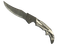 ★ Falchion Knife | Black Laminate (Battle-Scarred)