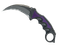 ★ Karambit | Ultraviolet (Well-Worn)