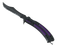 ★ StatTrak™ Butterfly Knife | Ultraviolet (Well-Worn)