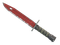 ★ StatTrak™ Bayonet | Crimson Web (Well-Worn)