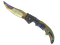 ★ StatTrak™ Falchion Knife | Case Hardened (Well-Worn)