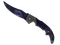 ★ StatTrak™ Falchion Knife | Doppler Black Pearl (Minimal Wear)