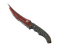★ StatTrak™ Flip Knife | Crimson Web (Battle-Scarred)
