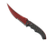 ★ StatTrak™ Flip Knife | Crimson Web (Well-Worn)