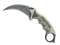 ★ StatTrak™ Karambit | Black Laminate (Minimal Wear)