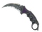 ★ StatTrak™ Karambit | Ultraviolet (Battle-Scarred)