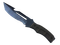 ★ StatTrak™ Survival Knife | Blue Steel (Battle-Scarred)