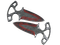 ★ StatTrak™ Shadow Daggers | Crimson Web (Battle-Scarred)