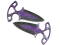 ★ StatTrak™ Shadow Daggers | Ultraviolet (Battle-Scarred)