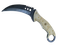 ★ StatTrak™ Talon Knife | Blue Steel (Battle-Scarred)
