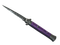 ★ Stiletto Knife | Ultraviolet (Battle-Scarred)