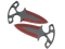 ★ Shadow Daggers | Crimson Web (Minimal Wear)