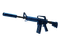 M4A1-S | Blue Phosphor (Minimal Wear)