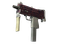 MAC-10 | Red Filigree (Well-Worn)