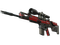 SCAR-20 | Crimson Web (Well-Worn)