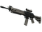 Souvenir SG 553 | Damascus Steel (Battle-Scarred)