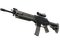 Сувенирный SG 553 | Дамасская сталь (После полевых испытаний)
