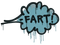 Sealed Graffiti | Fart (Wire Blue)