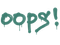 Sealed Graffiti | Oops (Frog Green)