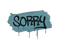 Sealed Graffiti | Sorry (Wire Blue)