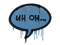 Sealed Graffiti | Uh Oh (Monarch Blue)