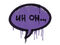Sealed Graffiti | Uh Oh (Monster Purple)