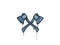 Sealed Graffiti | X-Axes (Monarch Blue)