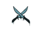 Sealed Graffiti | X-Knives (Wire Blue)
