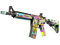 StatTrak™ M4A4 | In Living Color (Factory New)