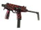 StatTrak™ MP9 | Ruby Poison Dart (Well-Worn)