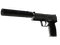 StatTrak™ USP-S | Stainless (Field-Tested)