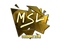 Sticker | MSL (Gold) | Cologne 2016