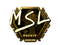 Sticker | MSL (Gold) | London 2018