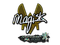 Sticker | Magisk (Glitter) | Antwerp 2022