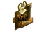 Sticker | Misfits Gaming (Gold) | Boston 2018