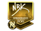 Sticker | NBK- (Gold) | Cluj-Napoca 2015