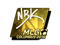 Sticker | NBK- (Gold) | MLG Columbus 2016