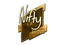 Sticker | Nifty (Gold) | Boston 2018