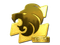 Sticker | North (Gold) | Atlanta 2017