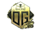 Sticker | OG (Gold) | Rio 2022