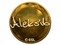 Sticker | Aleksib (Gold) | Katowice 2019