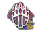 Sticker | BIG (Glitter) | Rio 2022