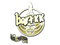 Sticker | Bart4k (Gold) | Paris 2023