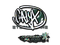 Sticker | Calyx (Glitter) | Antwerp 2022