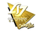 Sticker | Counter Logic Gaming (Gold) | Cologne 2015