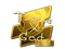 Sticker | Dosia (Gold) | Atlanta 2017