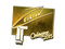 Sticker | Ex6TenZ (Gold) | Cologne 2015