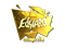 Sticker | Edward (Gold) | Cologne 2016