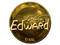 Sticker | Edward (Gold) | Katowice 2019